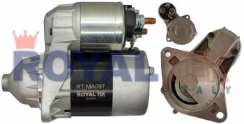 MOTOR DE ARRANQUE ROYALTEK CHEVROLET SPIN / MERIVA / CORSA II - 1 KW / 12 VOLTS / 8 DIENTES / SENTIDO HORARIO --- OEM 0001107401 0986017120 438126 726002 943205191010 96469963 96550792 96843578 9695206 DRS3837